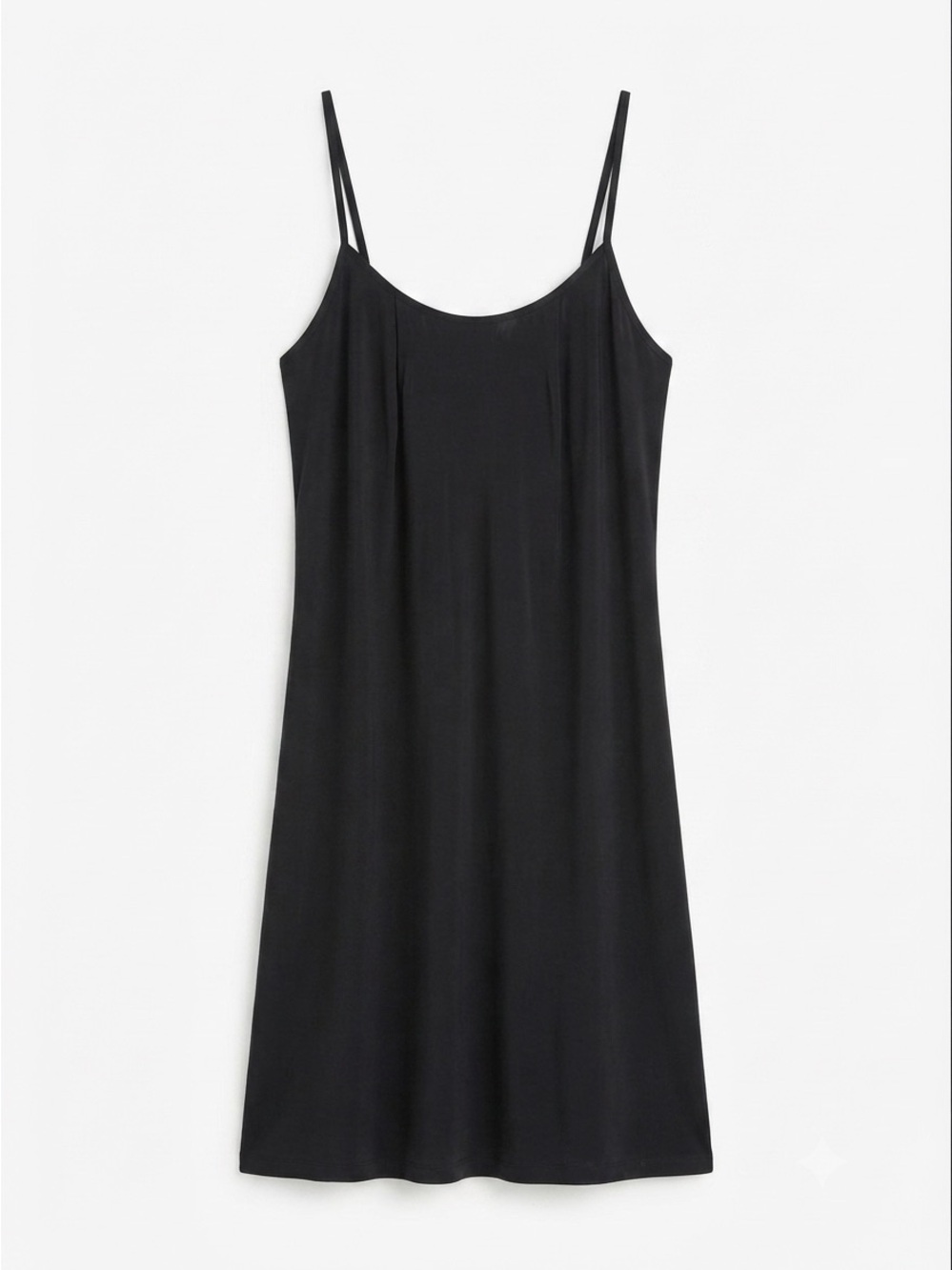 Vintage Olga 12209 Behind the Seams Slip Dress Black Coquette Whimsygoth 34